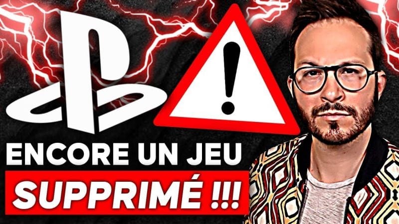 PLAYSTATION SUPPRIME encore un JEU ❌