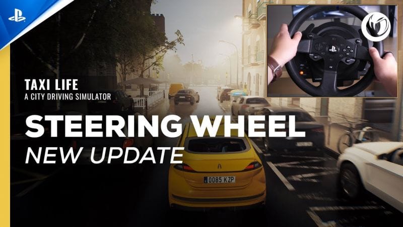 Taxi Life: A City Driving Simulator - Steering Wheel Update | PS5 Games