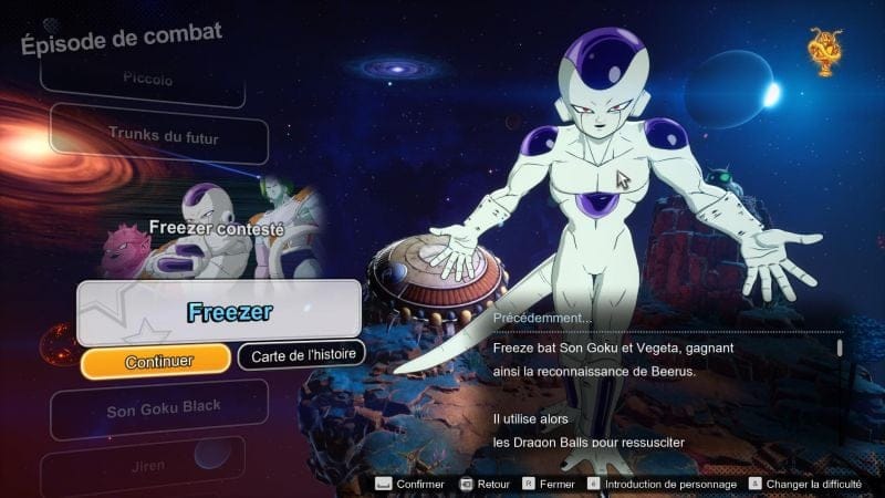 Débloquer toutes les routes de Freezer | Dragon Ball Sparking Zero