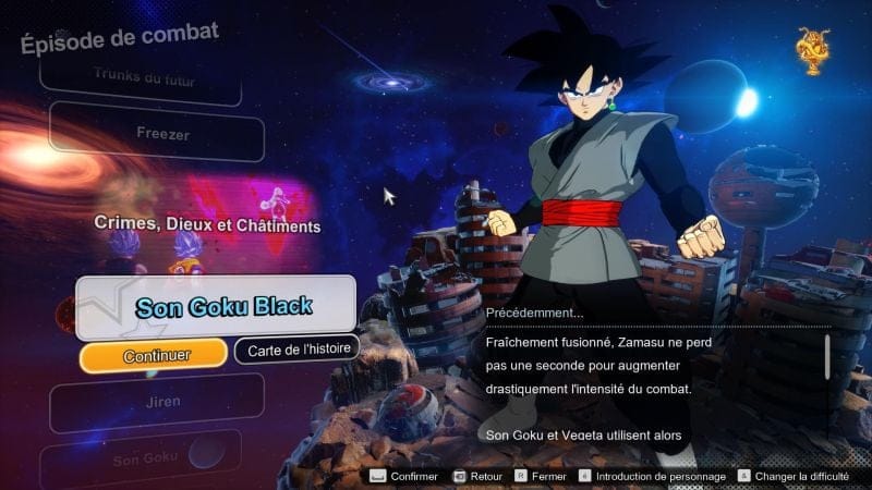 Débloquer toutes les routes de Goku Black | Guide Dragon Ball Sparking Zero