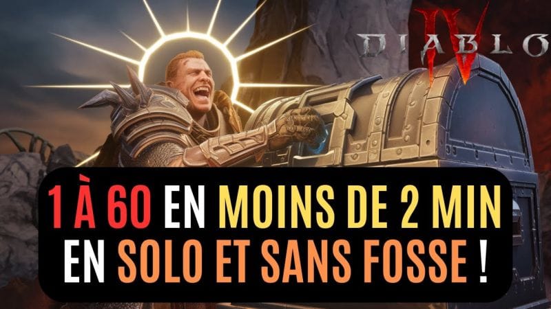 Power Leveling De Rerolls 1 à 60 En Moins De Deux Minutes En Solo Et Sans Fosse !