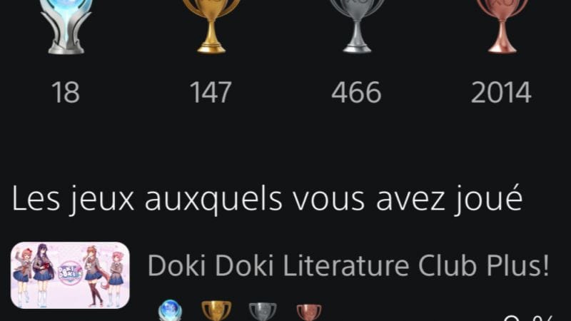 18 eme platine (PS5)
