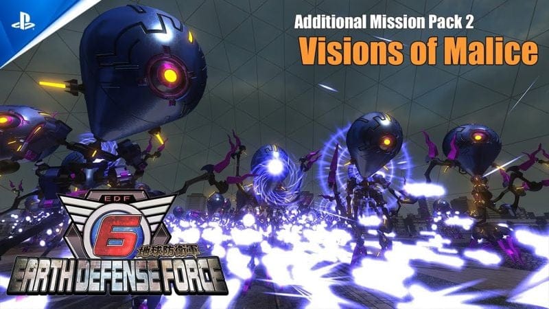 Earth Defense Force 6 - DLC 2 Trailer: Visions of Malice | PS5 & PS4 Games