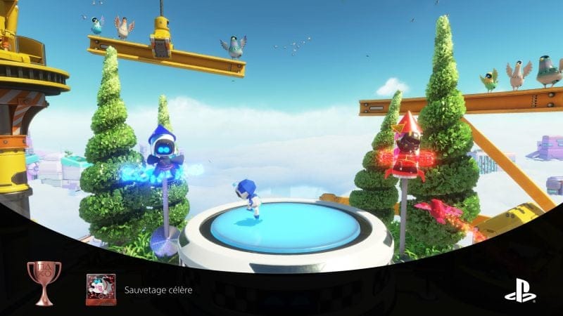 Astro Bot Circuit Stellaire Travaux Turbo - Trophées Sauvetage Célère & Sitôt perdus, sitôt retrouvé