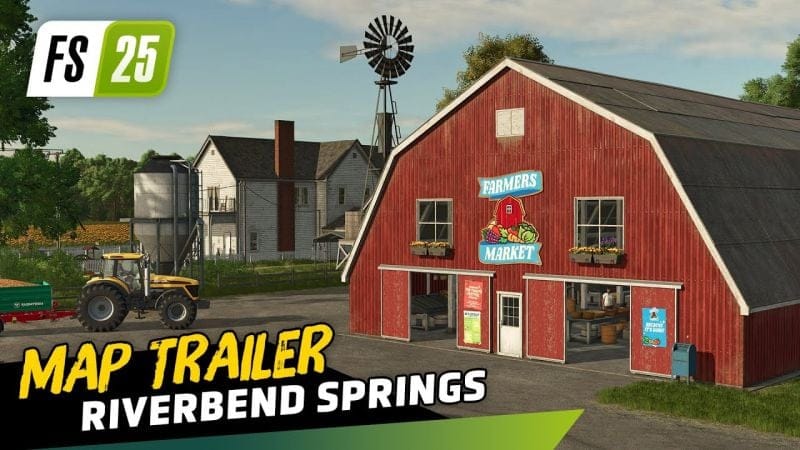 Farming Simulator 25 - Riverbend Springs Map Trailer
