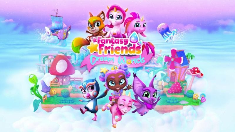 GEEKNPLAY - Fantasy Friends: Dream Worlds - Maintenant disponible sur PlayStation 4, PlayStation 5, PC et Nintendo Switch