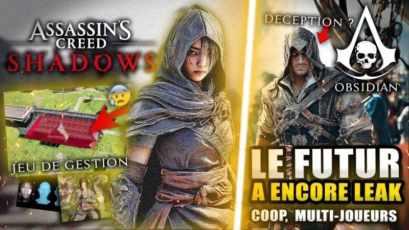 Assassin's Creed Shadows : FAUSSE Co-op & Jeu de GESTION !! Multi-joueurs, BLACK FLAG REMAKE (Leak)