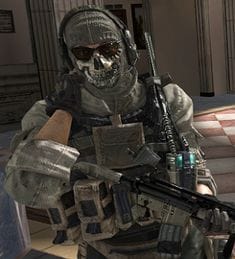 petite nostalgie de l'ancien call of duty avec le personnage ghost