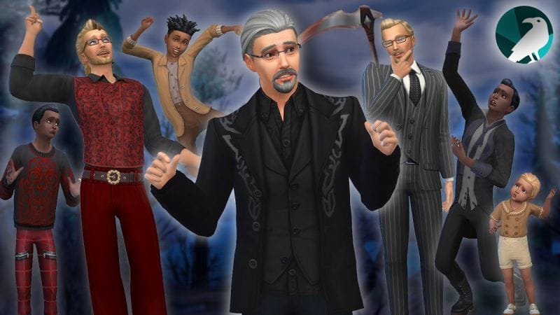 DES TENUES POUR LES FANTÔMES 👻 Créer Un Sim Les Sims 4 À la vie à la mort #SponsoriséparEA