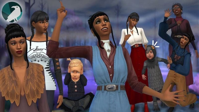JE MEURS D'AMOUR pour le Créer Un Sim des Sims 4 À la vie à la mort 👻 #SponsoriséparEA