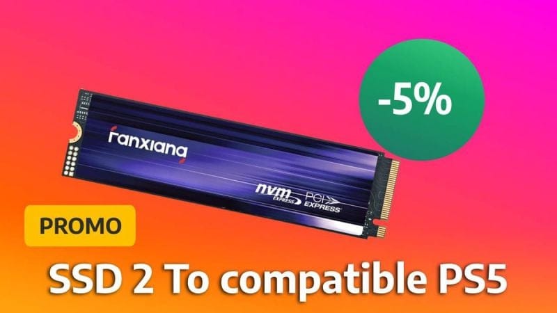 SSD : 2 To pour votre PS5 au meilleur prix sur Amazon