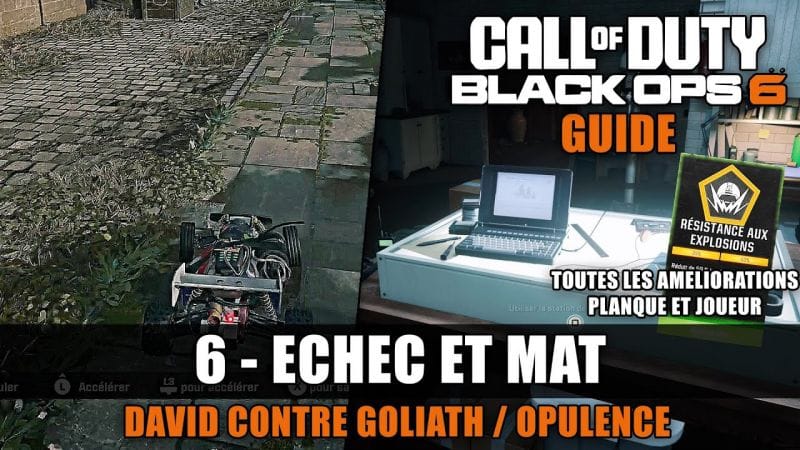 Call Of Duty Black Ops 6 : 6 - ECHEC ET MAT 🏆 David contre Goliath & Opulence (Améliorations)