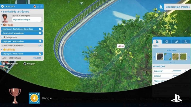 🎢 Planet Coaster - Trophée Rang 4