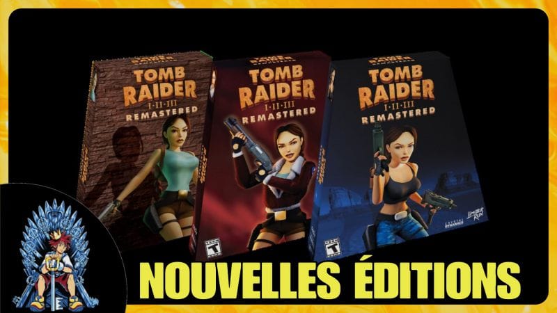 Nouvelle éditions limitées pour Tomb Raider I-II-III Remastered