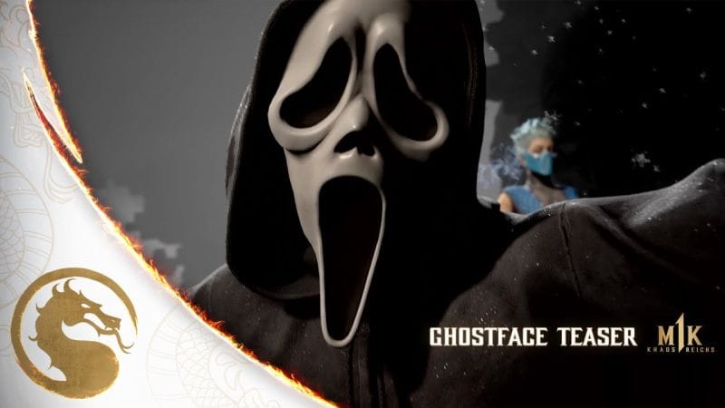 Ghostface (Scream) sera disponible dans Mortal Kombat 1 dès le 19 novembre prochain, si vous possédez le Kombat Pack 2