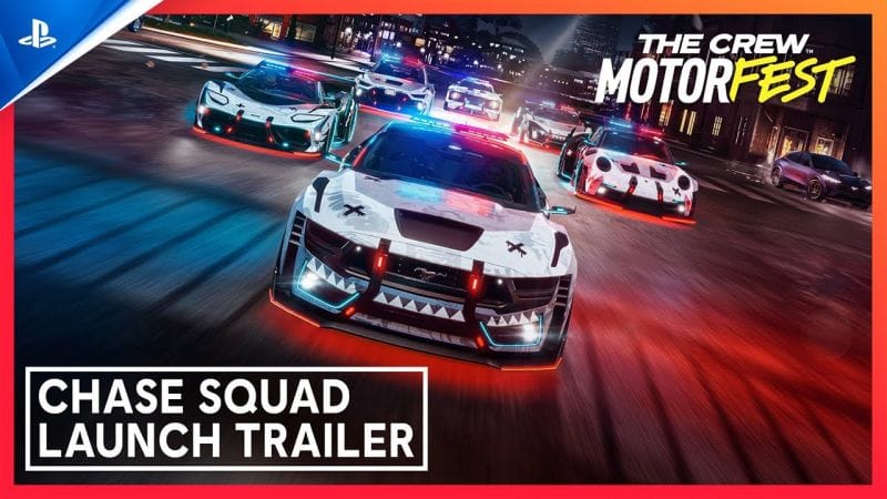 The Crew Motorfest - Chase Squad Launch Trailer | PS5 & PS4 Games