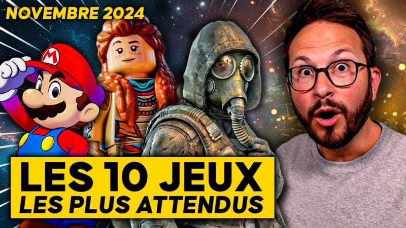 Les 10 Jeux Vidéo les plus attendus sur PS5, Nintendo Switch, Xbox et PC 🌟 Novembre 2024
