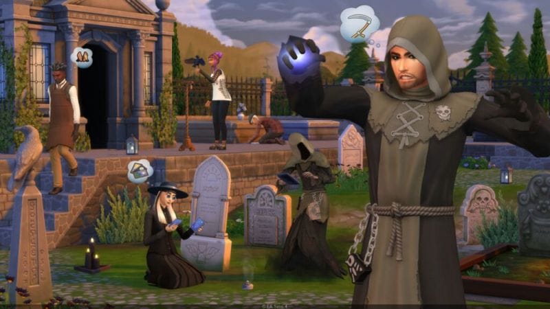 À la vie, à la mort : Les Sims sortent l'extension parfaite pour Halloween