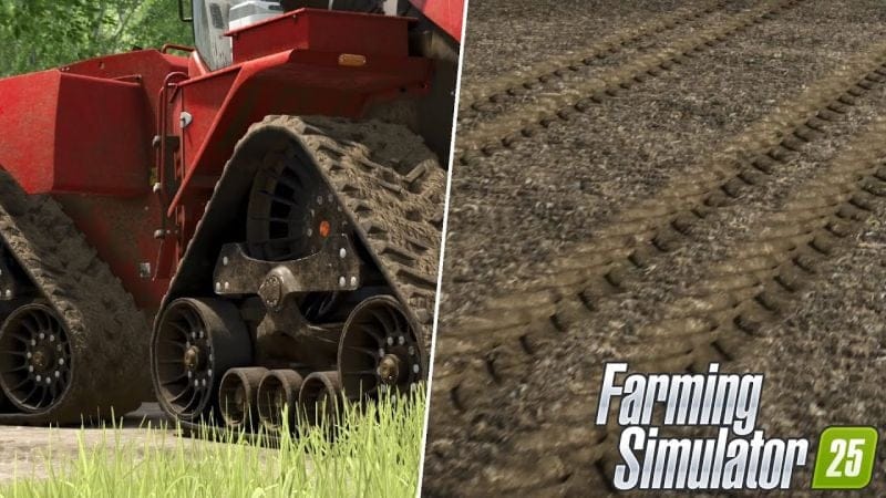 GROUND DEFORMATION IN FARMING SIMULATOR 25!