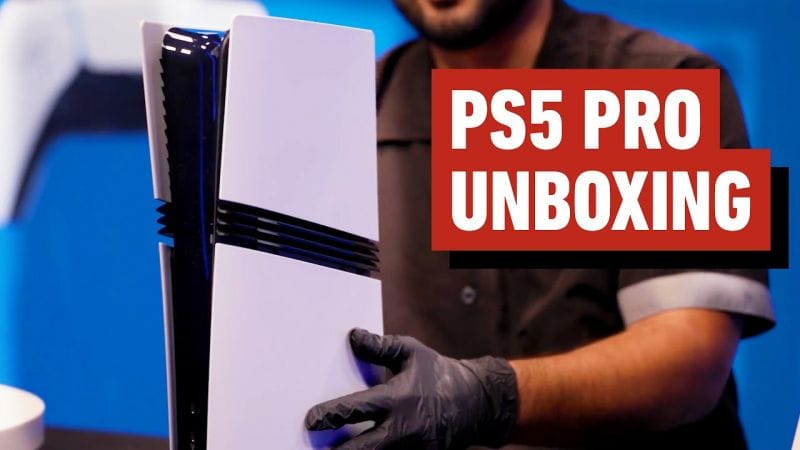 PS5 Pro : Les premiers unboxing de la nouvelle console PlayStation sont là