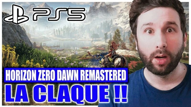 HORIZON REMASTERED PS5 😱 GROSSE GROSSE CLAQUE !!