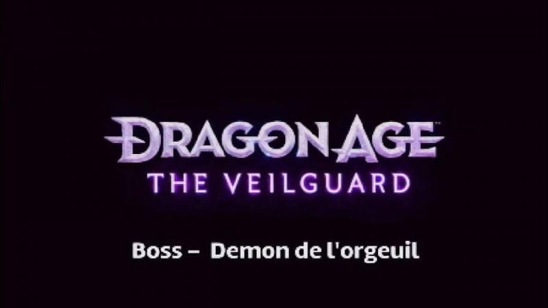 Dragon Age : The Veilguard - Boss Demon de l'orgueil