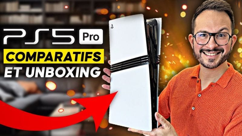 PS5 PRO 🚨 Comparatifs avec PS5 et PS5 Slim + Unboxing de la PlayStation 5 Pro en 4K