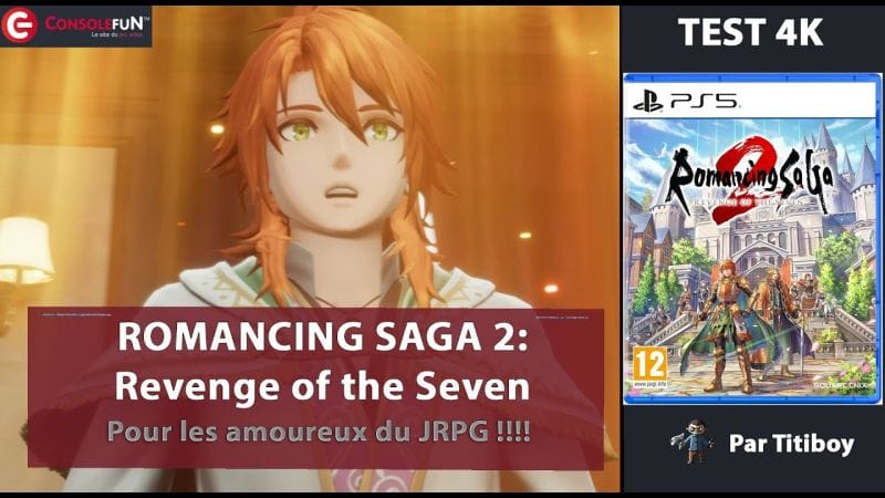 ⚔️ ROMANCING SAGA 2 : Le TEST 4K de Revenge of the Seven sur PS5, Xbox & PC !