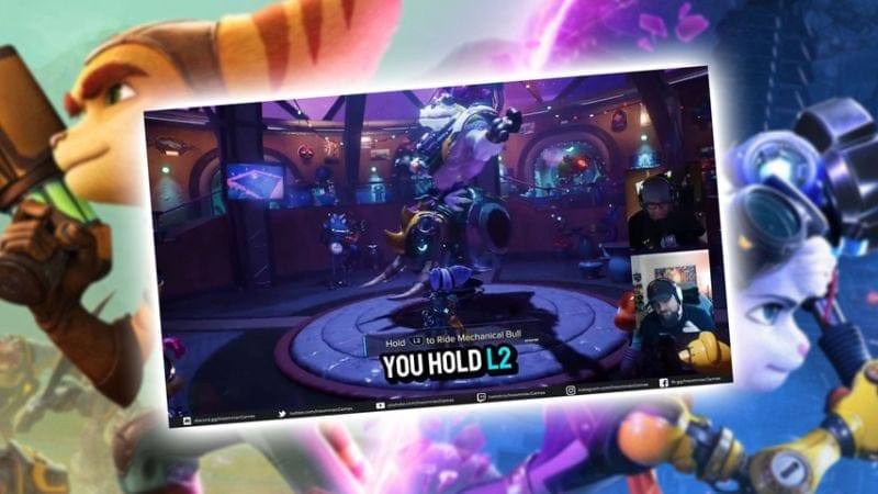 Ratchet & Clank Rift Apart : un mini jeu dévoilé par Insomniac quatre ans après