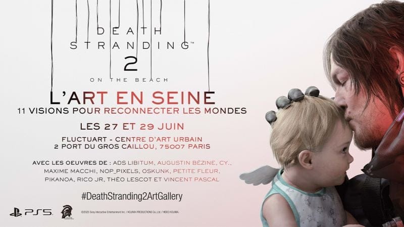 Death Stranding 2: On the Beach - Exposition L'Art en Seine