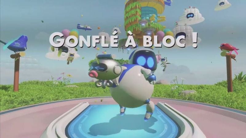ASTRO BOT Nouveau SpeedRun Planète Gonflé à Bloc