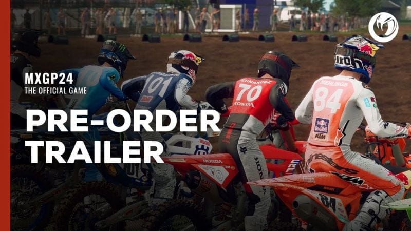 MXGP 24 : Le jeu de moto sortira le 28 novembre et dévoile un trailer de gameplay pas très rassurant