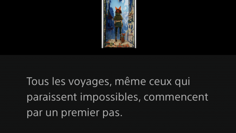 Une lueur au loin