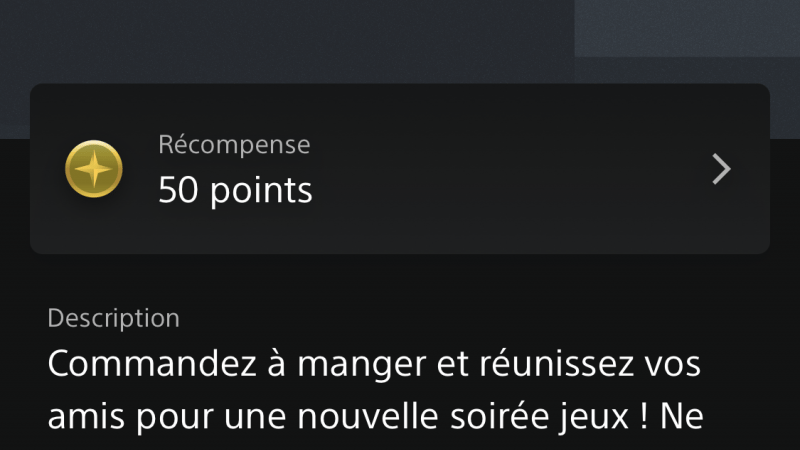 Là aussi faut acheter pour 50 points
