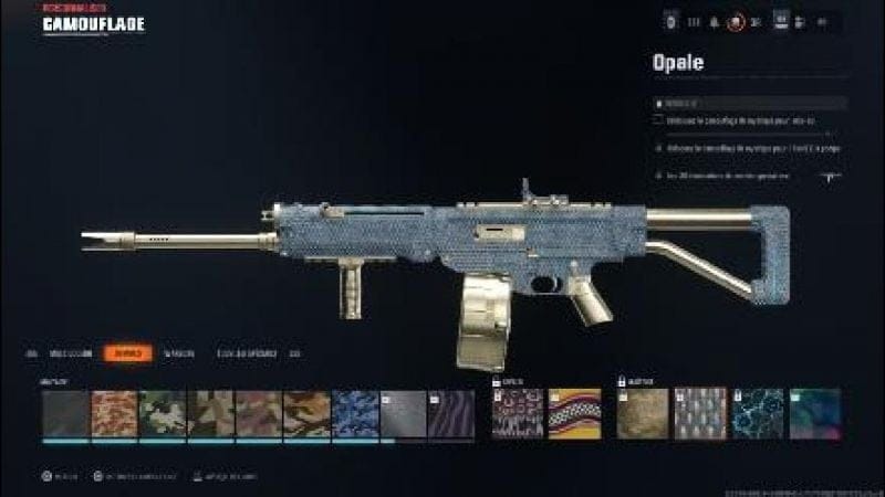Black Ops 6 ZOMBIES Objectif Camouflage OPALE ET NÉBULEUSE