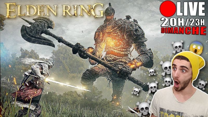 [LIVE 🔴] Objectif ELDEN RING 💀 Part2. 🔥 (Des millions de morts) [DIMANCHE 20H-23H]