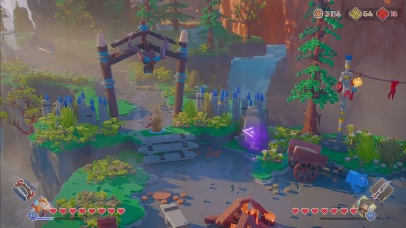 LEGO Horizon Adventure - Montée 2 perso en même temps KEVEL 20, OU C POSSIBLE !