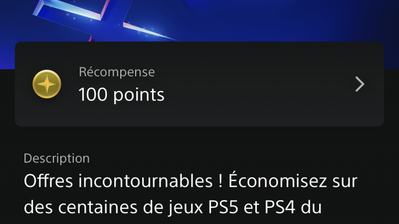 100 points en plus des réductions Black Friday