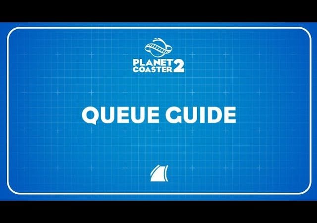 Planet Coaster 2 | Queue Types & Staff Path Guide
