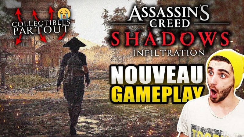 Assassin's Creed Shadows : NOUVEAU GAMEPLAY d'Infiltration (INQUIÉTUDES 😨😥 & INFOS IMPORTANTES)