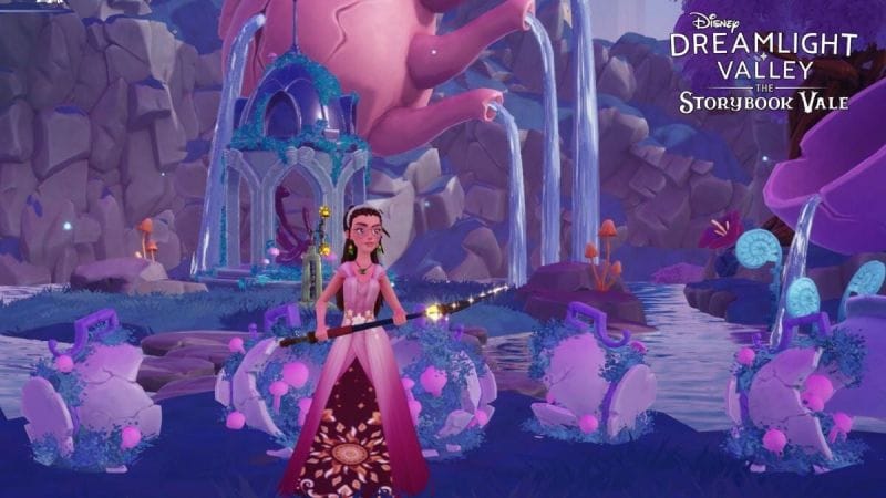 Chutes de la théière Disney Dreamlight Valley : Comment terminer l'épreuve de contes de fée ?