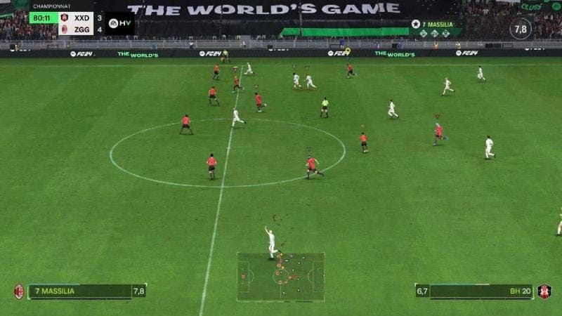 EA SPORTS FC 24 :Le petit pont humain