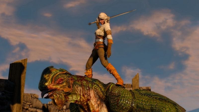 La Geste de Ciri : A découvert