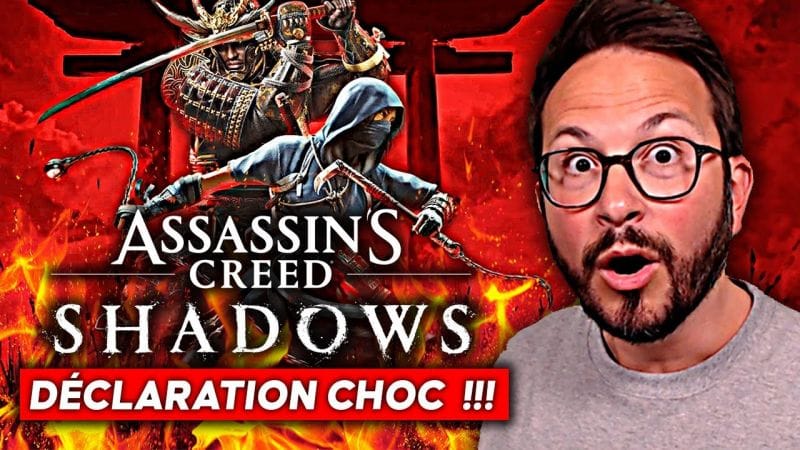 ASSASSIN'S CREED SHADOWS 😲 JE SUIS CHOQUÉ !!! Déclaration OFFICIELLE ⚠️