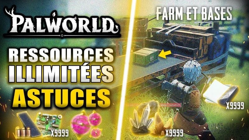 PALWORLD : Les MEILLEURES Bases pour FARM des Ressources ILLIMITÉES 🔥 (Astuces & Emplacements)