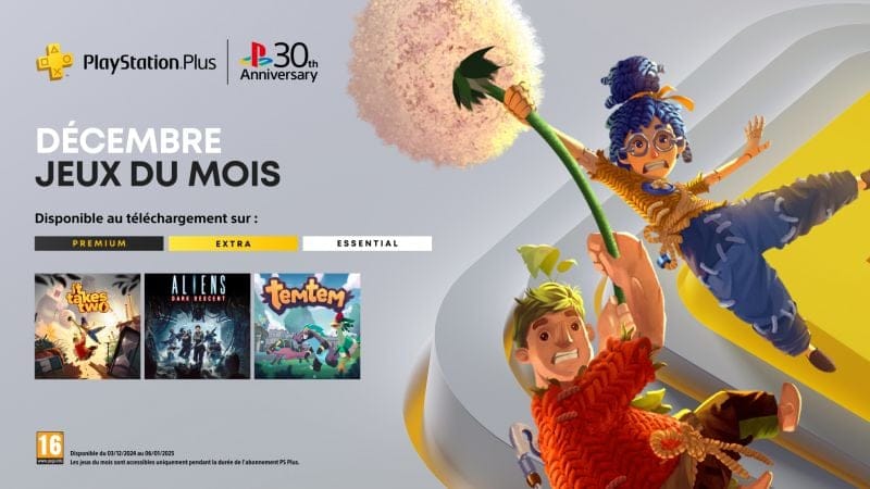 PlayStation Plus - Les jeux gratuits de décembre 2024 - Playscope