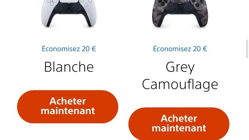 manette en promo black friday
