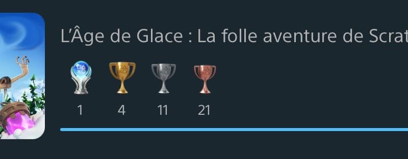 Platine 46 - L’âge de glace PS5
