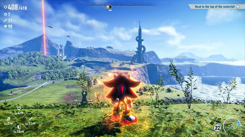 Sonic Frontiers - New Shadow The Hedgehog! Shadow Gameplay (Mod)