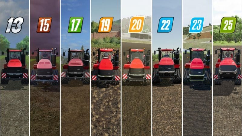 Case IH Quadtrac in All Farming Simulator Games
